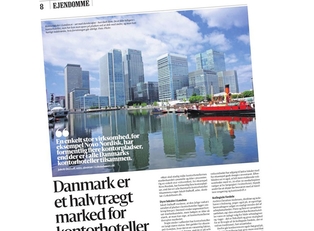 Lokalebasen.dk i Berlingske: Danmark er et halvtrægt marked for kontorhoteller