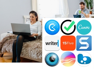 Nine nice apps to have - when working from home efficiently