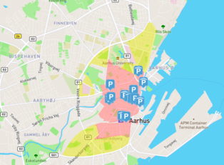 Hvornår er der gratis parkering i Århus?