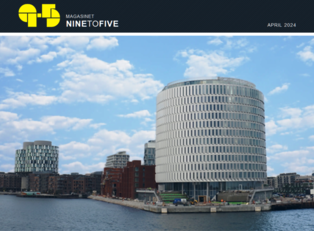 Nyt domicil i spektakulært kontorfyrtårn på Spidsen af Nordhavn