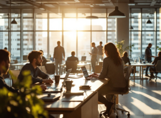 Your office environment 2025: Lots of social life and peace of mind