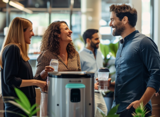 Your daily small talk with all the colleagues is the pulse of the office