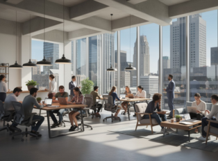 New era: Coworking environments opening their doors for major companies