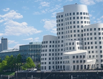 Neuer Zollhof, Düsseldorf Medienhafen