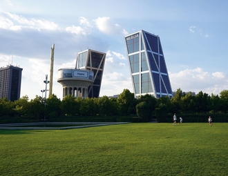 Paseo de la Castellana, Madrid Chamartín