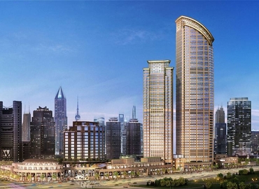 50 m² Business space in Shanghai, Jing'An, Level 20 (200041) - 5 | MatchOffice.com