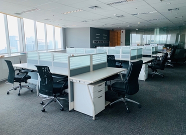 600 m² Serviced office building available to rent in Jakarta South,  AXA Tower (11410) - 1 | MatchOffice