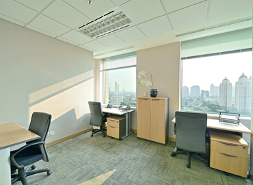 41 m² Business center in Jakarta Golden Triangle, Jalan Asia Afrika 8 (10270) - 1 | MatchOffice
