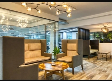 40 m² Coworking space  in New Delhi, Unitech Club Patio (122022) - 2 | MatchOffice.com