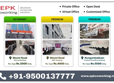 5200 m² Shared workspace  in Chennai, Chennai (600006) - 0 | MatchOffice