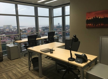 55 m² Serviced office place up for rent in Phnom Penh, Canadia Bank Tower (12000) - 1 | MatchOffice.com