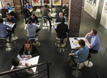 Coworking à louer à Auderghem, Avenue des Volontaires 19, 400 m², - 4 | MatchOffice.be