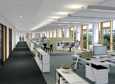 2000 m² Business park place up for rent in Dusseldorf, Hammer Str. (40219) - 2 | MatchOffice