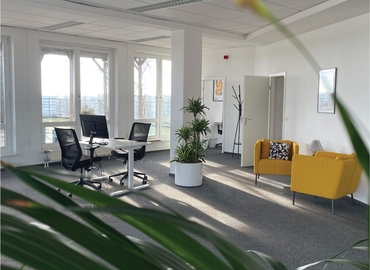 Coworking-Bereich in Regus Berliner newest Allee