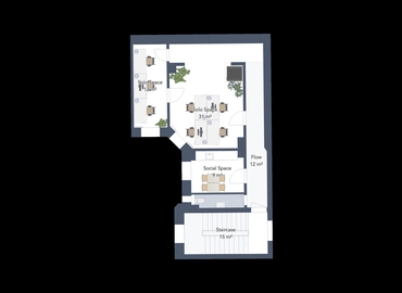 68 m² Business center in Munich Maxvorstadt, Amalienstraße 71 (80799) - 2 | MatchOffice.com