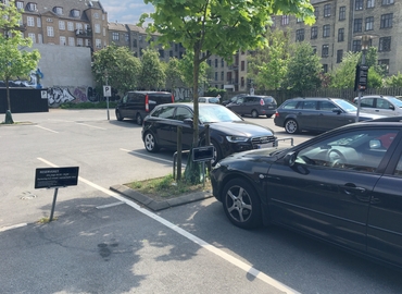 Parking Rosenørns Alle  1970 Frederiksberg C