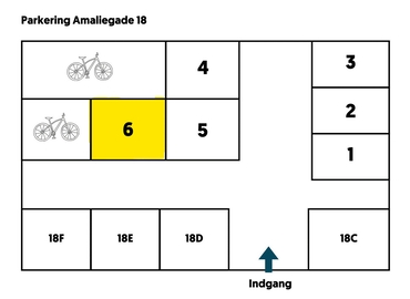 Parkering Amaliegade 18 8000 Aarhus C