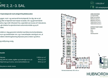 Kontor til leje på Kay Fiskers Plads 10, 2300 København S - 3785 m² | Foto 8 - Lokalebasen.dk