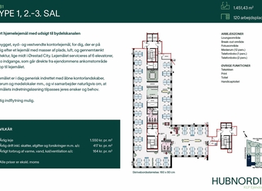 Kontor til leje på Kay Fiskers Plads 10, 2300 København S - 3785 m² | Foto 7 - Lokalebasen.dk