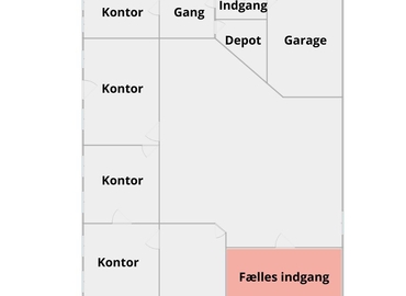 Kontor til leje på Livøvej 25 B, 8800 Viborg - 210 m² | Foto 3 - Lokalebasen