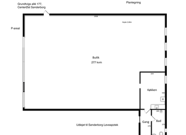 Butik til leje på Grundtvigs Alle, 6400 Sønderborg - 277 m² | Foto 5 - Lokalebasen