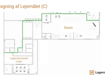 Butik til leje på Roskildevej 323, 2630 Taastrup - 695 m² | Foto 14 - Lokalebasen.dk