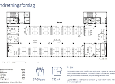 Kontor til leje på Haydnsvej 2, 2450 København SV - 752 m² | Foto 4 - Lokalebasen.dk
