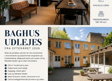 Kontor til leje på Niels Ebbesens Vej 19, 1911 Frederiksberg C - 230 m² | Foto 0 - Lokalebasen.dk