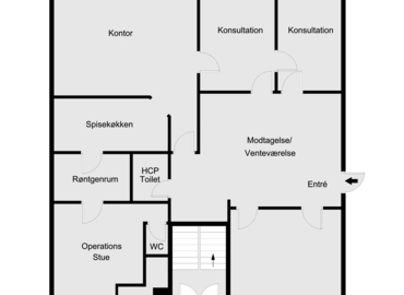 Kontor til leje på Kirke Værløsevej 18B, 3500 Værløse - 170 m² | Foto 1 - Lokalebasen.dk