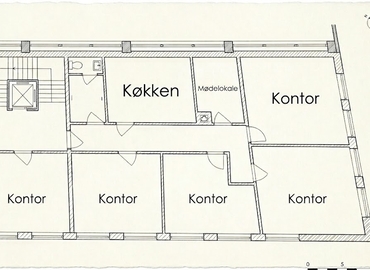 Kontor til leje på Balticagade, 8000 Aarhus C - 15 m² | Foto 1 - Lokalebasen.dk