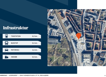 Kontor til leje på John F. Kennedys Plads 2, 9000 Aalborg - 116 m² | Foto 3 - Lokalebasen