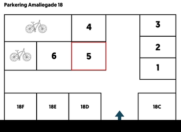 Parkering Amaliegade 18 8000 Aarhus C
