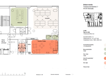 Vuokraa toimisto - Helsinki, Tammasaarenlaituri 3, (00180) - 4 | MatchOffice.fi