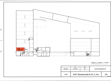 Vuokraa varastotila - Espoo, Sierakiventie 8-10, (02780) - 1 | MatchOffice