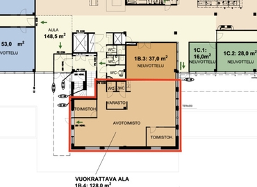Vapaat toimistotila - Vaasa, Puotikuja 1, (65380)  - 1 | MatchOffice.fi