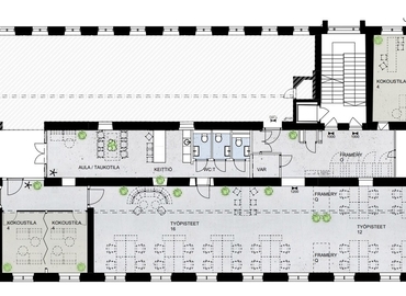 Vuokraa toimisto - Helsinki, Kansakoulukatu 3, (00100)  - 2 | MatchOffice.fi
