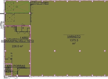 1984 m² Warehouse rental in Vantaa, Uutistie 7 (01670) - 3 | MatchOffice.com