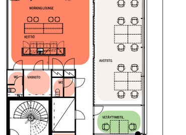 Vapaat toimistotilat - Helsinki, Porkkalankatu 20, (00180)  - 3 | MatchOffice
