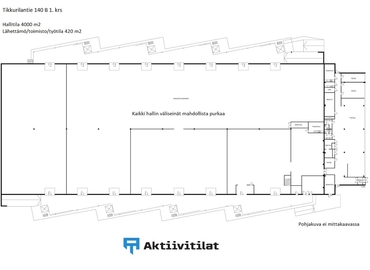 2000 m² Warehouse rental in Vantaa, Tikkurilantie 140 B (01530) - 7 | MatchOffice