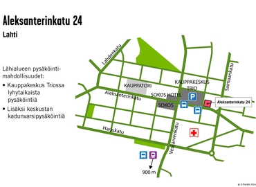 100 m² Shop for rent in Lahti, Aleksanterinkatu 24a (15140) - 2 | MatchOffice