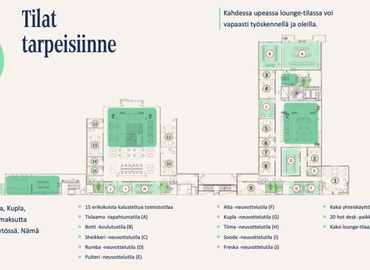 Vuokraa toimisto - Helsinki, Porkkalankatu 20, (00180)  - 1 | MatchOffice