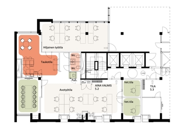 Vapaat toimistotilat - Helsinki, Paasivuorenkatu 3, (00530)  - 1 | MatchOffice.fi
