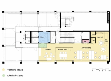 Vapaat toimisto - Helsinki, Ruoholahdenkatu 14, (00100) - 6 | MatchOffice.fi