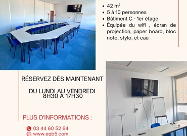 42 m² Convention center in Le Plessis Belleville, Avenue Georges Bataille 5 (60330) - 0 | MatchOffice.com