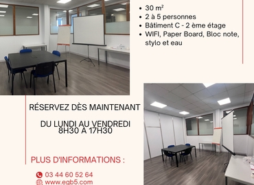 30 m² Conference hall in Le Plessis Belleville, Avenue Georges Bataille 5 (60330) - 0 | MatchOffice.com