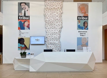 Coworking 25 allée Rose Dieng-Kuntz,bâtiment Tribu 75019 Paris 19