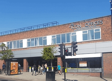 Business center High Street North 182 E6 2JA East London