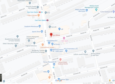 Business center High Street North 182 E6 2JA East London