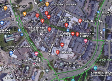 Business center Salubrious Passage, Wind Street SA1 3RT Swansea