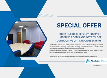 100 m² Convention center in Reading, Grove House (RG24 8AG) - 0 | MatchOffice.com